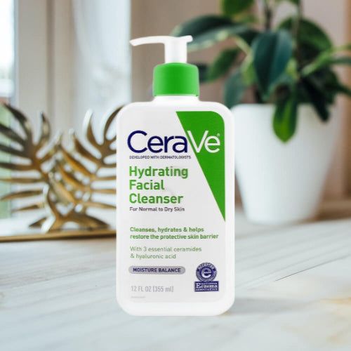 CeraVe Hydrating Cleanser + Niacinamide Serum Bundle Deal